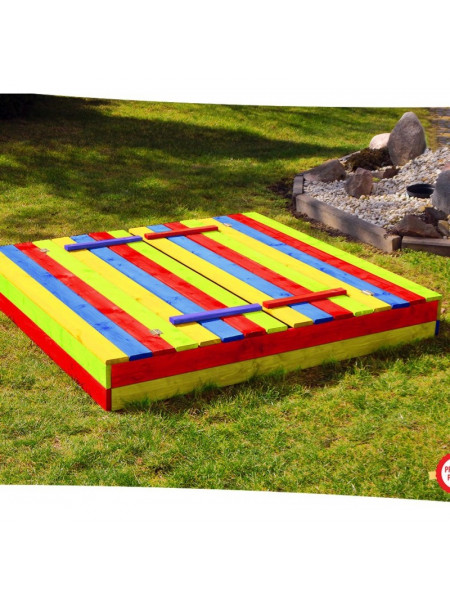 Пісочниця 150 см для дітей з лавками 